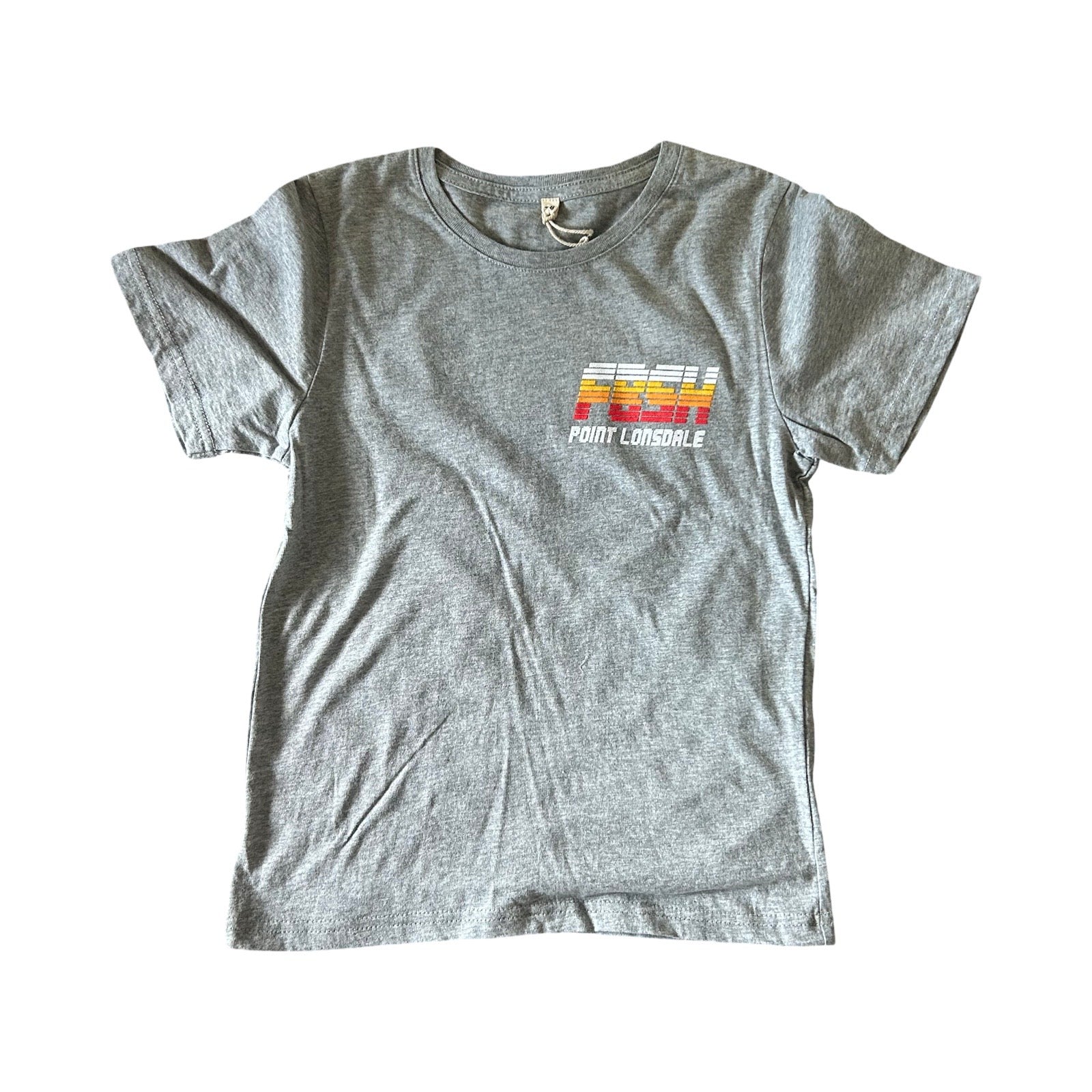 Fbsh KIDS FBSH Point Lonsdale tee Grey Marle – Front Beach Surf Hire