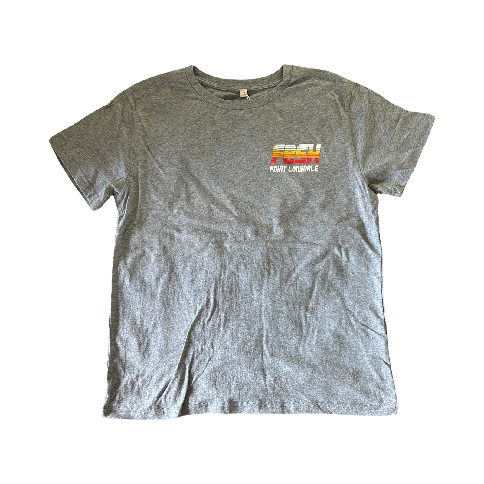 Fbsh LADIES FBSH Point Lonsdale Tee Grey Marle – Front Beach Surf Hire