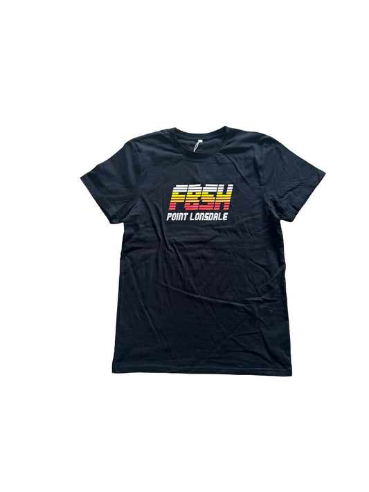 LOCAL SUNSHINE LADIES FBSH Short Sleeve Tee Black