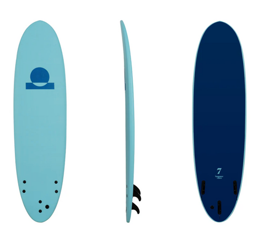 SUMMER VIBES MINI MAL SOFTBOARD 7'0 BLUE/BLUE