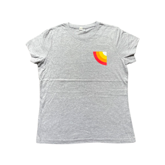 LADIES FBSH Short Sleeve Tee Grey Marle